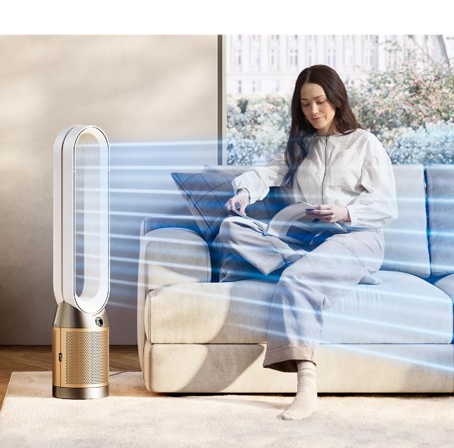 Purifier Cool Formaldehyde Ventilateur Purificateur d'air HE…